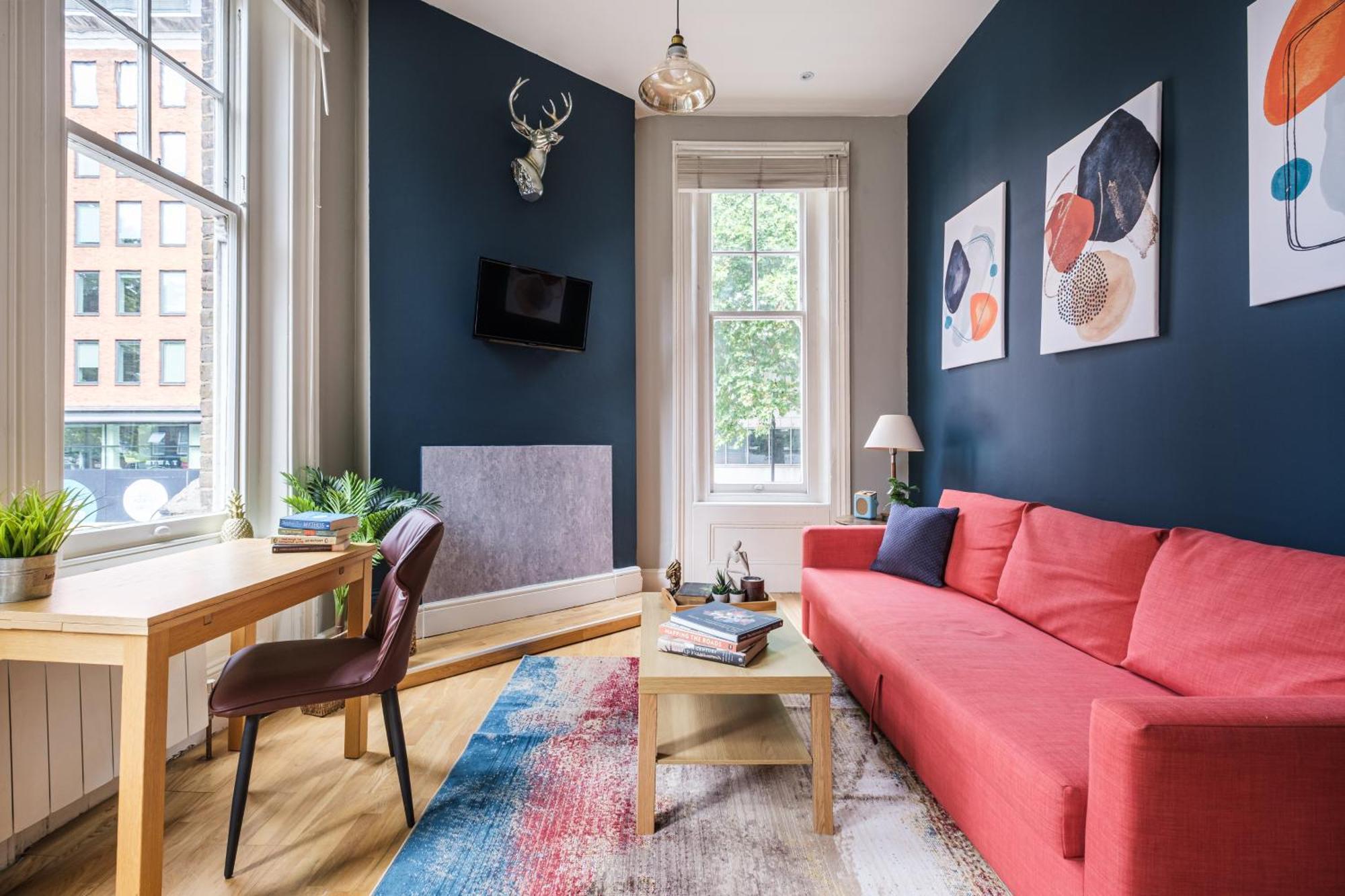Sunny Corner Apartment In Center Of London Exteriör bild