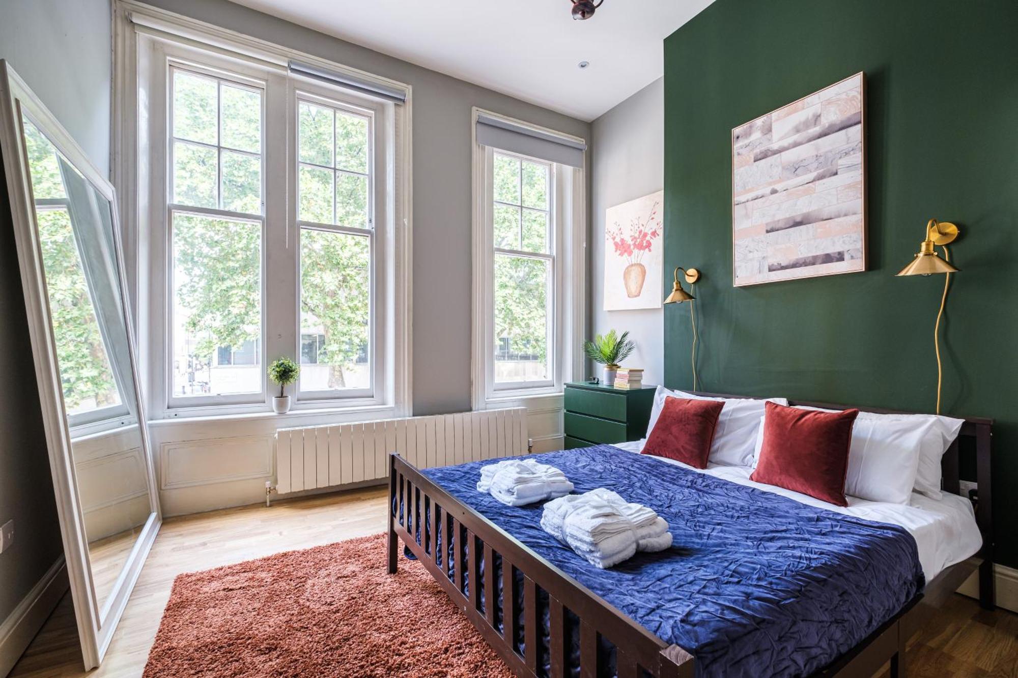 Sunny Corner Apartment In Center Of London Exteriör bild